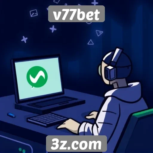 Opções de suporte ao cliente no site v77bet