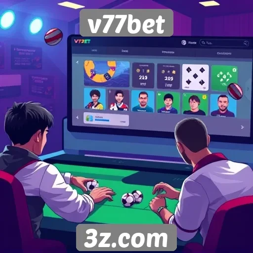 Facilidade de navegação no v77bet para jogadores iniciantes